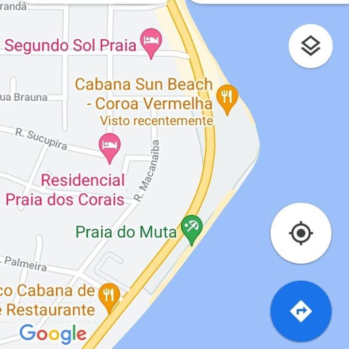 Apto 300Mt Praia Coroa Vermelha Santa Cruz Cabrália Exteriör bild